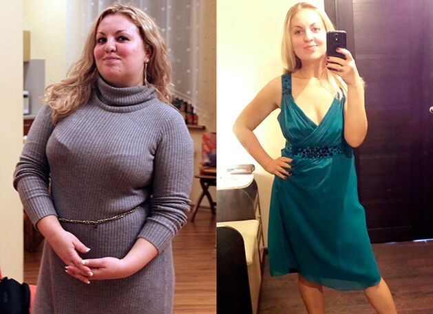 Fotos antes e despois da perda de peso, experiencia con Choco Lite