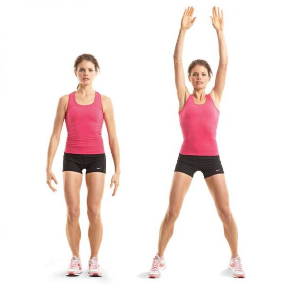 Exercicio para cálido -up