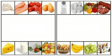 alimentos prohibidos e recomendados para adelgazar
