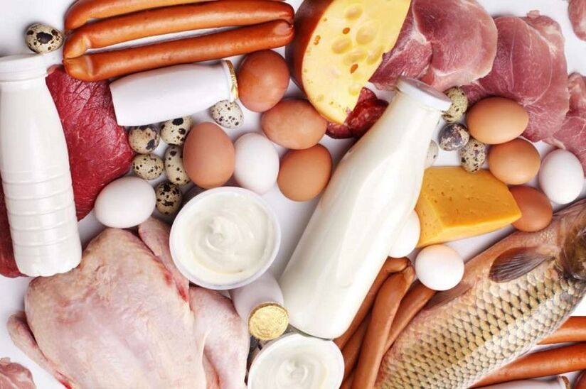 Alimentos proteicos para a dieta Dukan