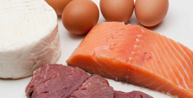 Alimentos ricos en proteínas para a dieta Dukan