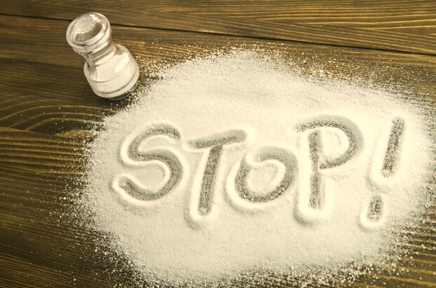 O sal como produto prohibido na pancreatite
