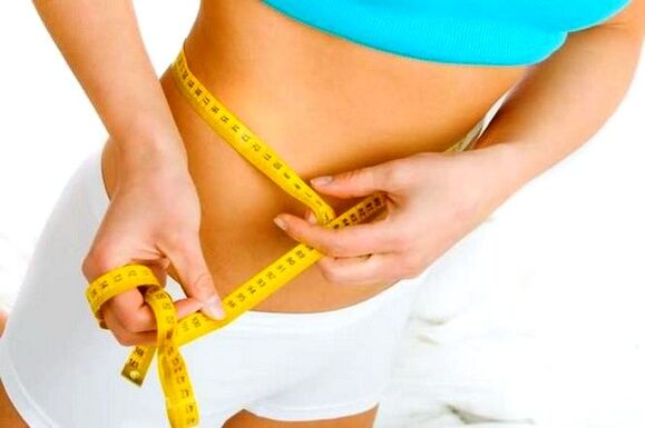 Medición da cintura ao perder peso en 7 kg por semana