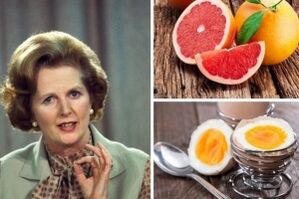 Margaret Thatcher produtos para adelgazar