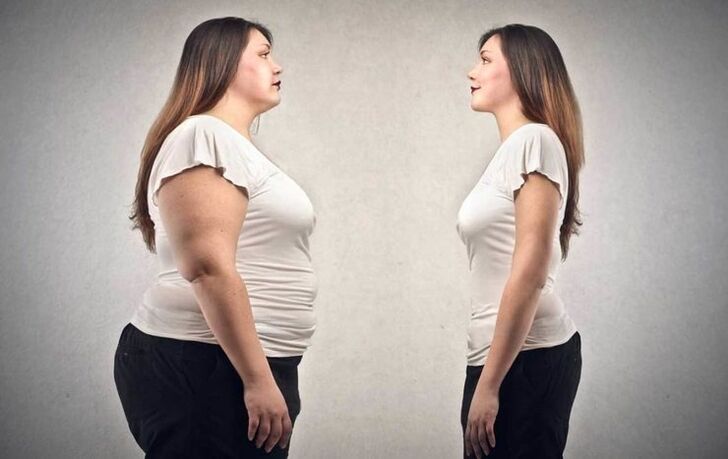 Perda de peso rápida sen dieta